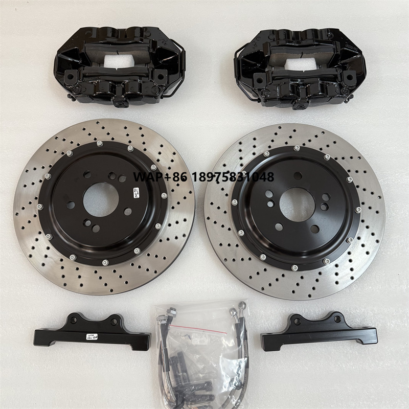 Forged Front Brake Caliper 4 Piston - Leistungstuning-Bremssystem Vorne und Hinten Geschmiedete 6