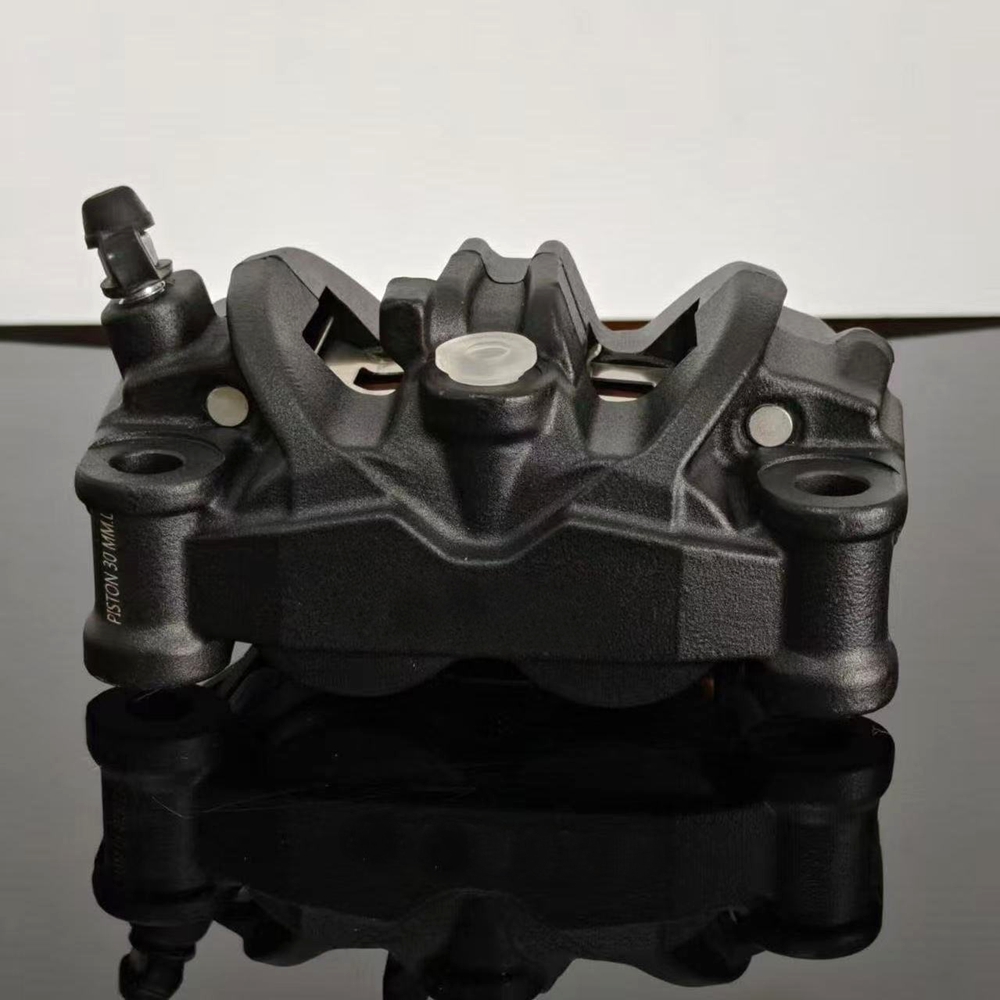 Forged Front Brake Caliper 4 Piston - Motorrad Racing Vorderrad Bremssattel Geschmiedet 4
