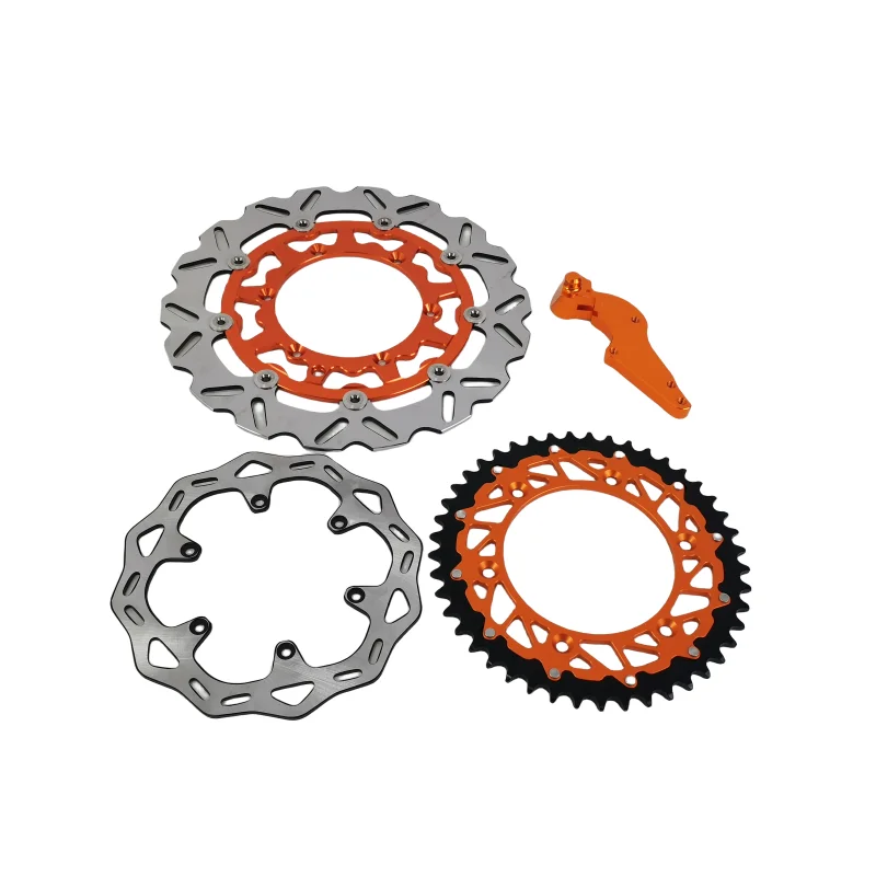 Floating Brake Disc 320Mm Supermoto - 320mm Motorrad Vorderrad Schwimmende Bremsscheibe Kettenrad