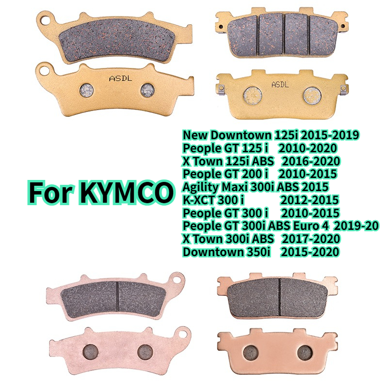 Carbon Ceramic Motorcycle Brake Rotor - Motorrad Vorder- und Hinterrad-Bremsbeläge Set Keramik