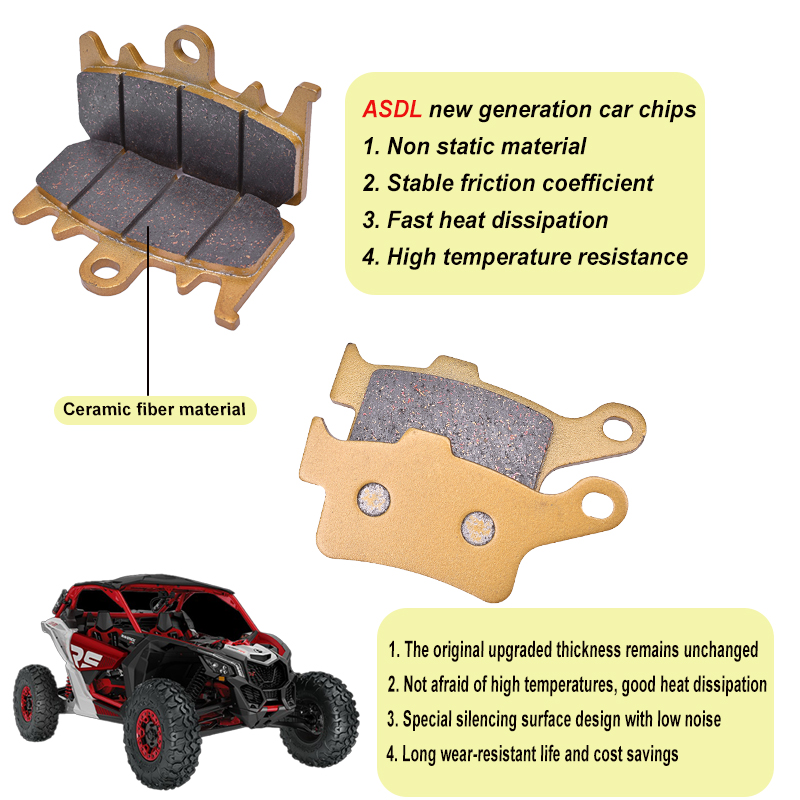 Motorradteile Bremsbeläge vorn – Carbon Ceramic Motorcycle Brake Rotor Bewertung und Preis
