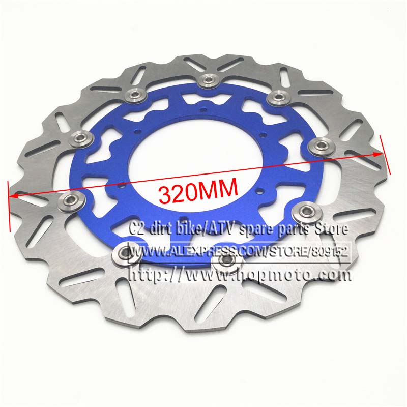 320MM Oversize Vorne Schwimm B – Floating Brake Disc 320Mm Supermoto Bewertung und Preis